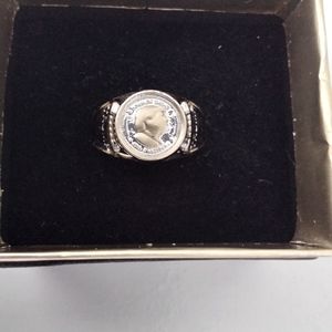 DONALD TRUMP RING 925 STERLING SILVER